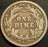 1898-S Barber Dime - Good