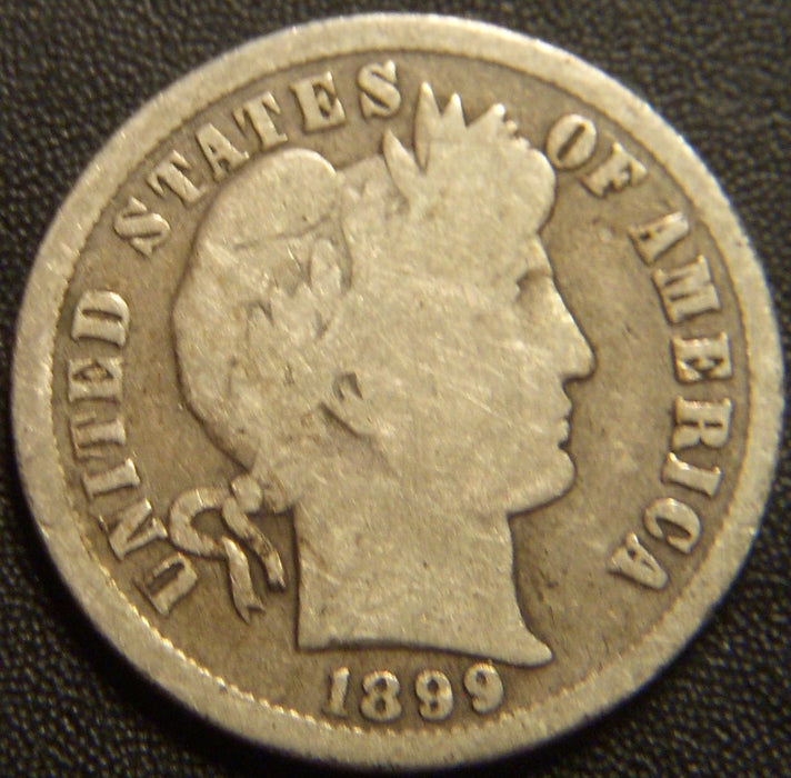 1899-O Barber Dime - Good
