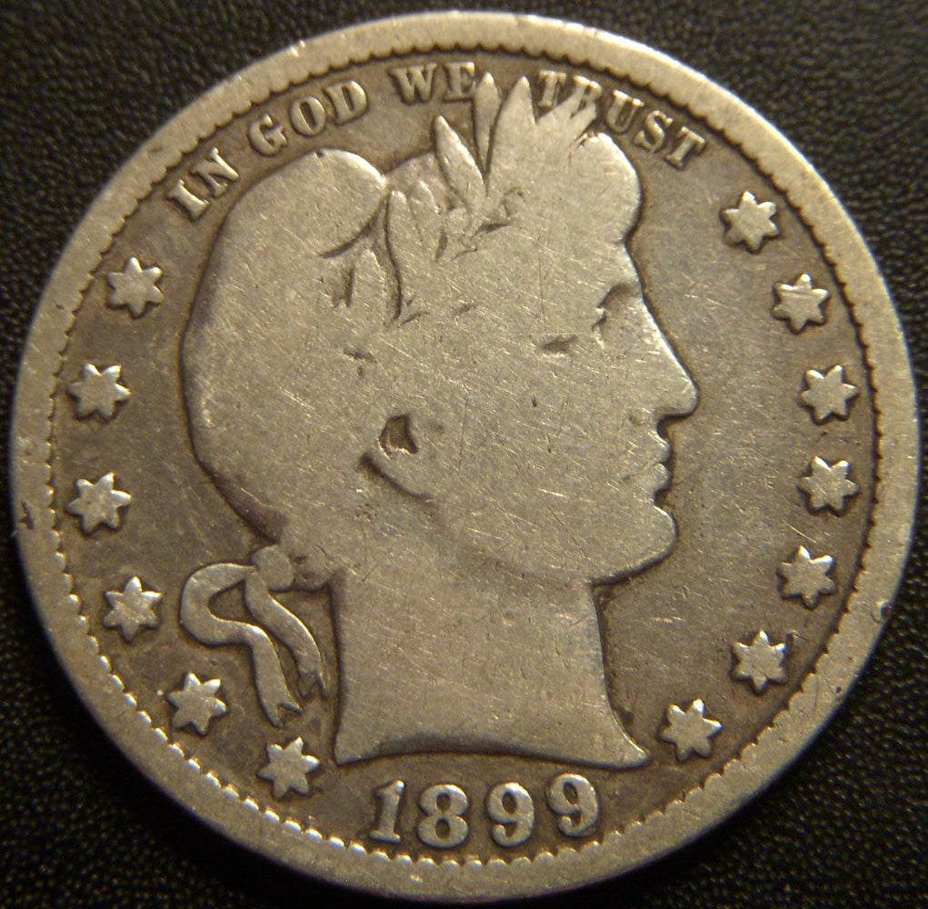 1899-O Barber Quarter - Good