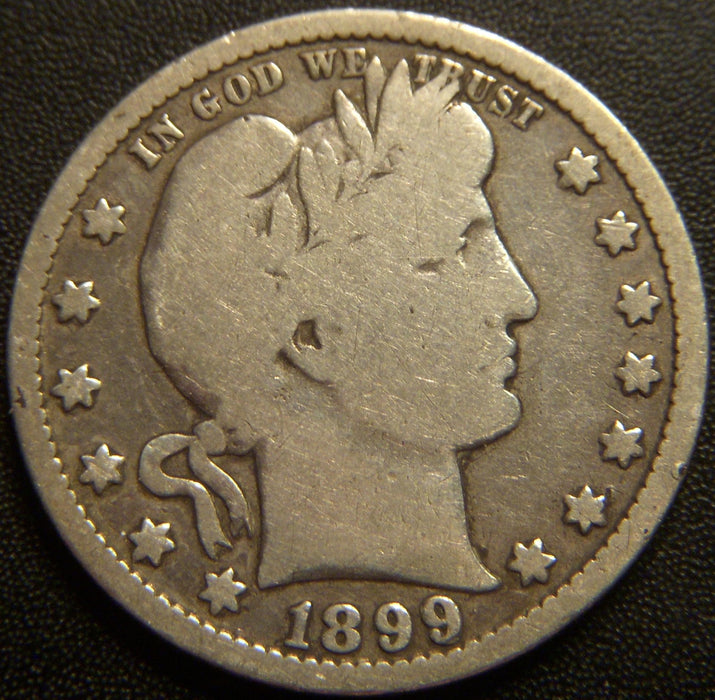 1899-O Barber Quarter - Good
