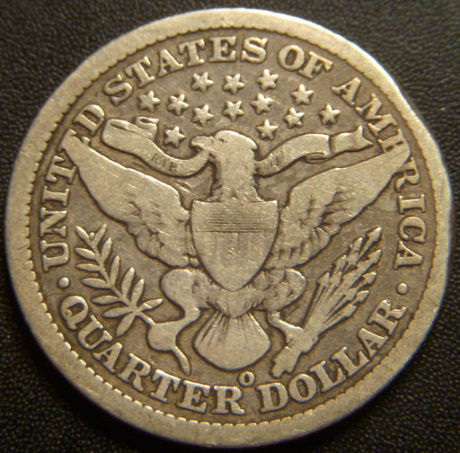 1899-O Barber Quarter - Good