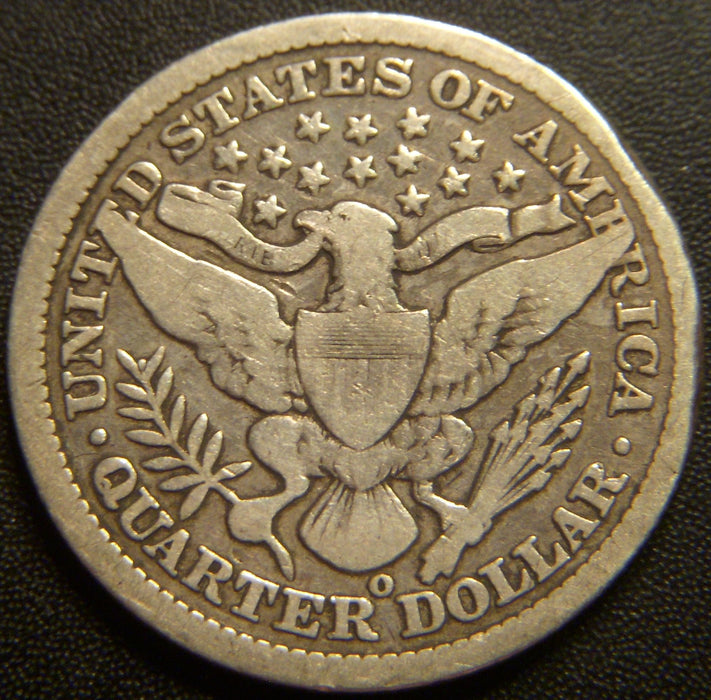 1899-O Barber Quarter - Good