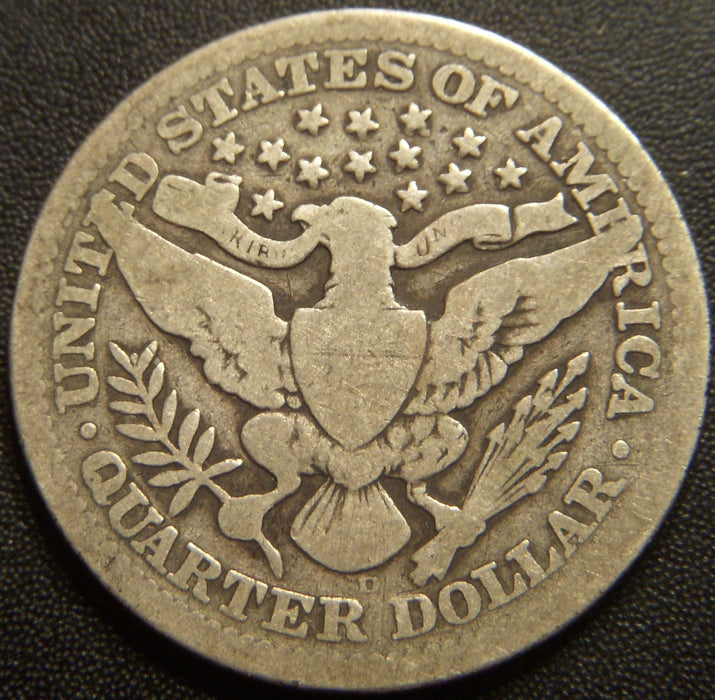 1910-D Barber Quarter - Good