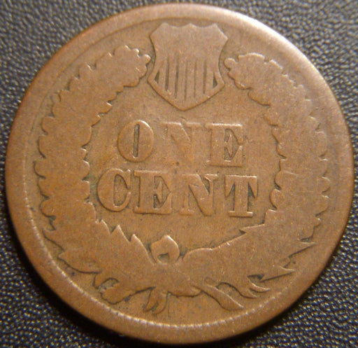 1864L Indian Head Cent - Good