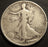 1918-S Walking Half Dollar - Fine