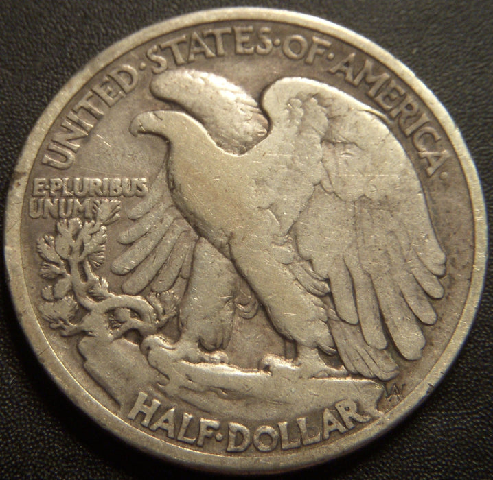 1919 Walking Half Dollar - Very Good