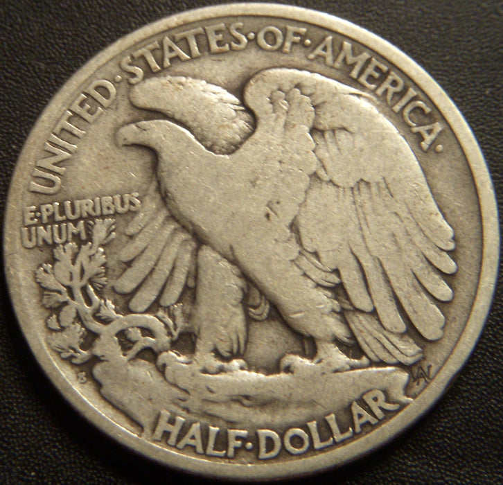 1919-S Walking Half Dollar - Very Good