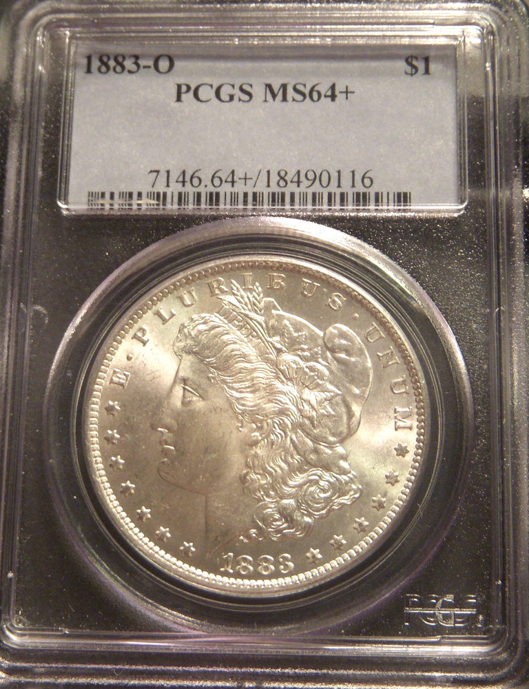1883-O Morgan Dollar - PCGS MS 64+