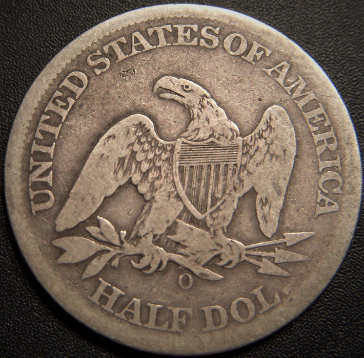 1861-O Seated Half Dollar - Good
