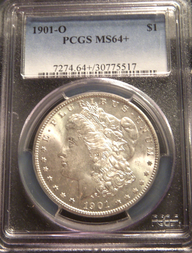 1901-O Morgan Dollar - PCGS MS 64+