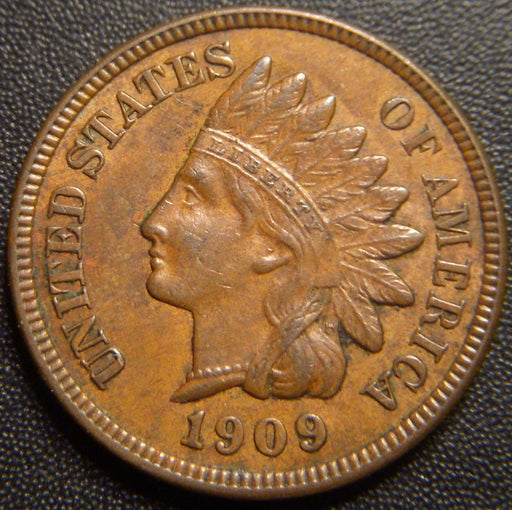 1909 Indian Head Cent - AU