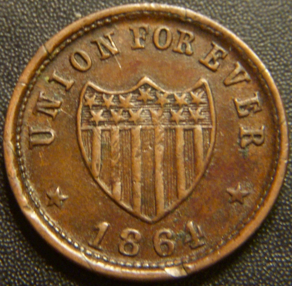 1864 Union Forever / Shield Civil War Token