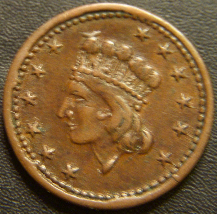 1864 Union Forever / Shield Civil War Token