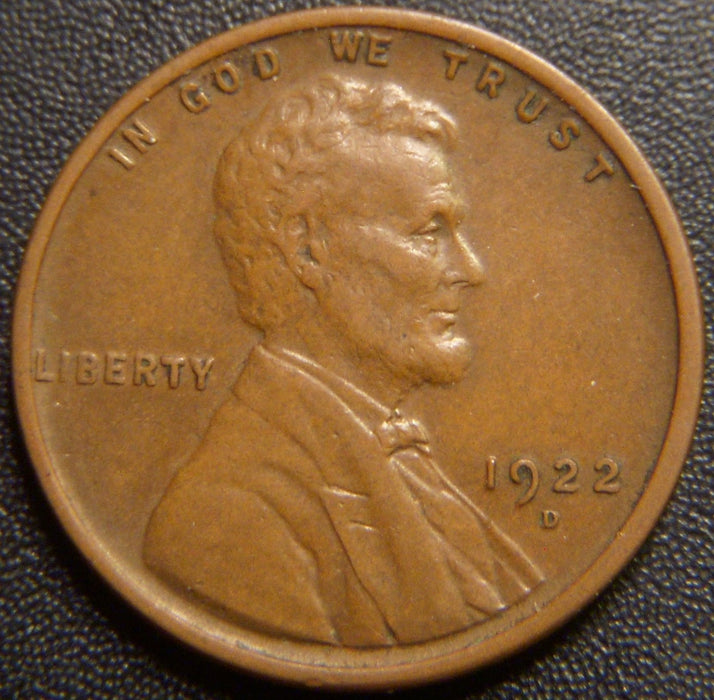1922-D Lincoln Cent - Extra Fine