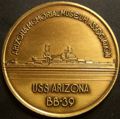 Pearl Harbor / USS Arizona BB-39 Memorial Token