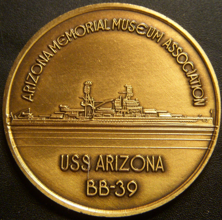 Pearl Harbor / USS Arizona BB-39 Memorial Token