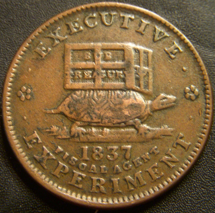 1837 Turtle - Mule Hard Time Token