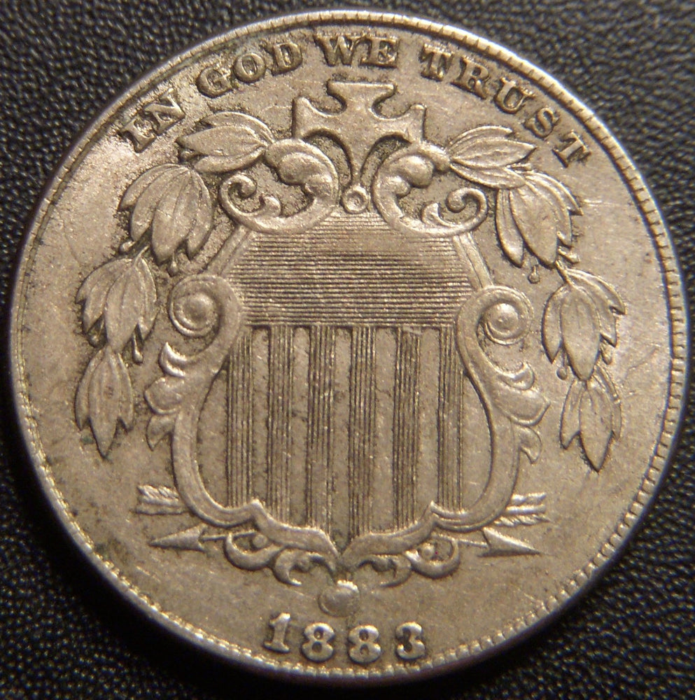 1883 Shield Nickel - Extra Fine
