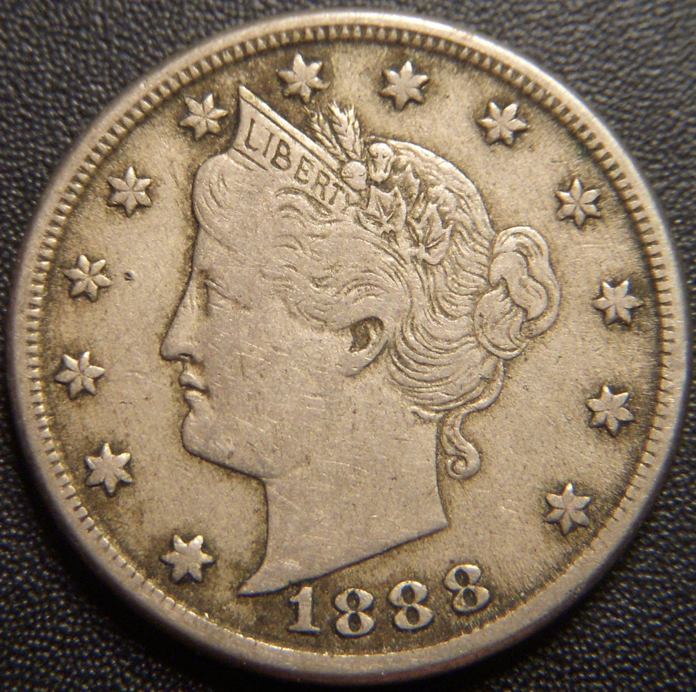 1888 Shield Nickel - Very Fine