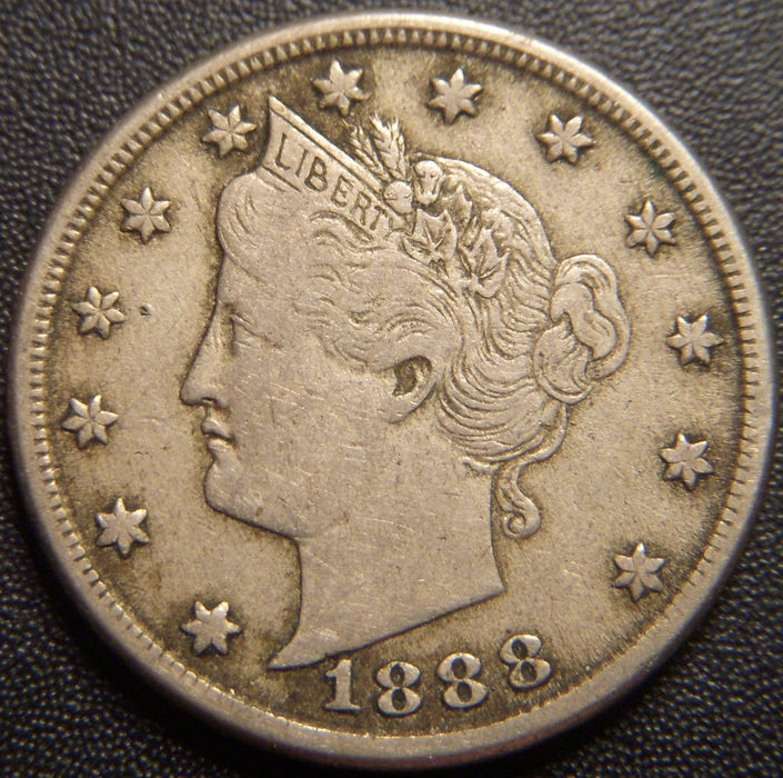 1888 Shield Nickel - Very Fine