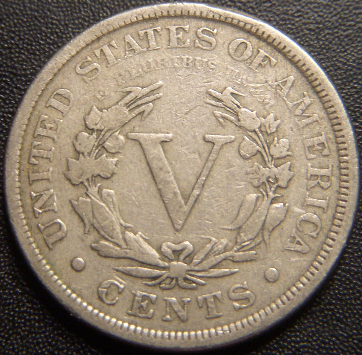 1890 Shield Nickel - Fine