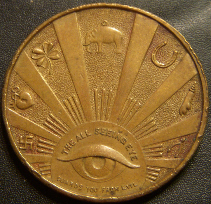 1933-34 Chicago World Fair / Swami Good Luck Token