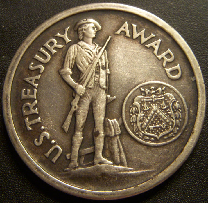 1945 WWII Treasury Service Award Medal