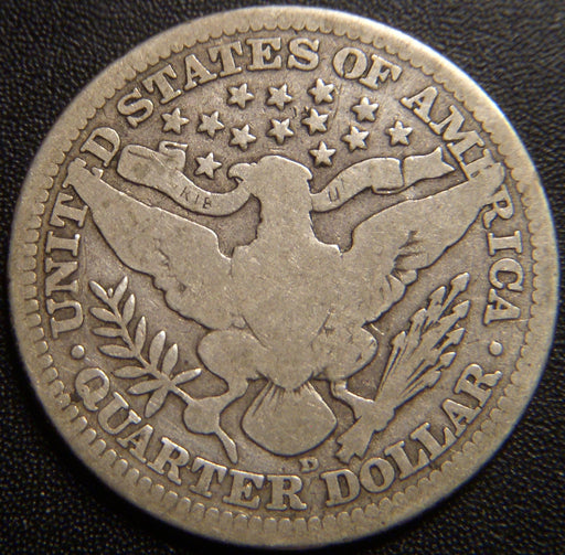 1914-D Barber Quarter - Very Good