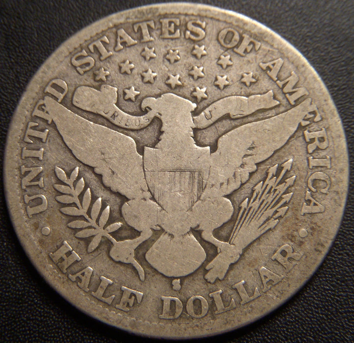 1892-S Barber Half Dollar - Good