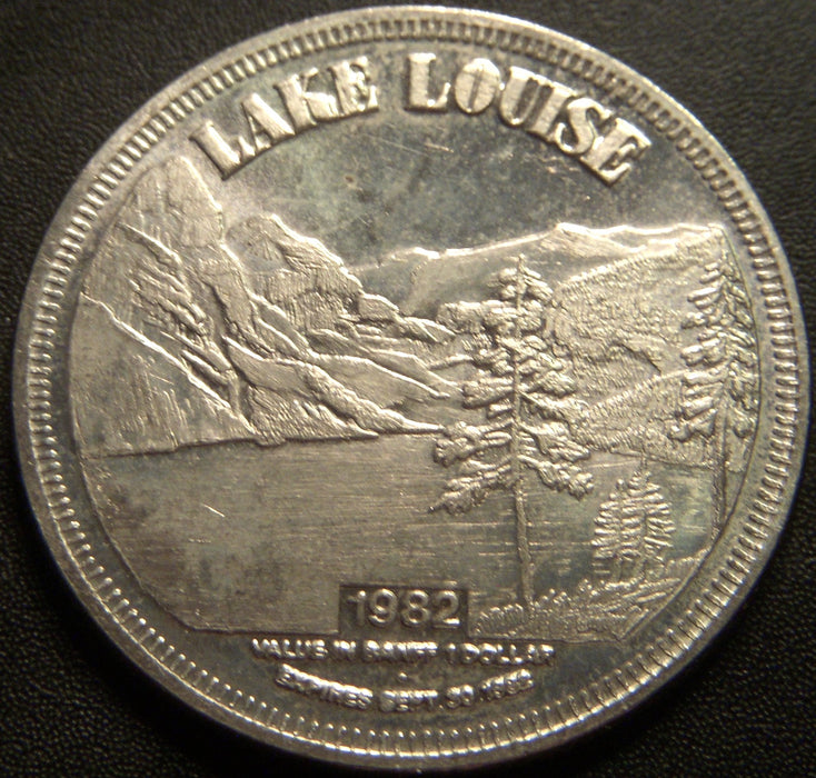 1981 Banff Lake Louise Canada Token