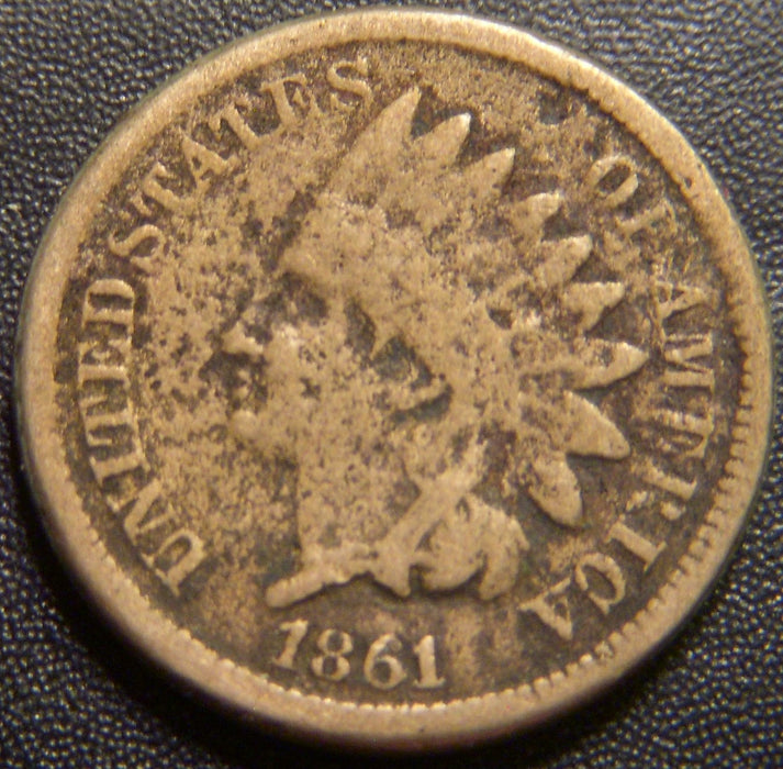1861 Indian Head Cent - Good