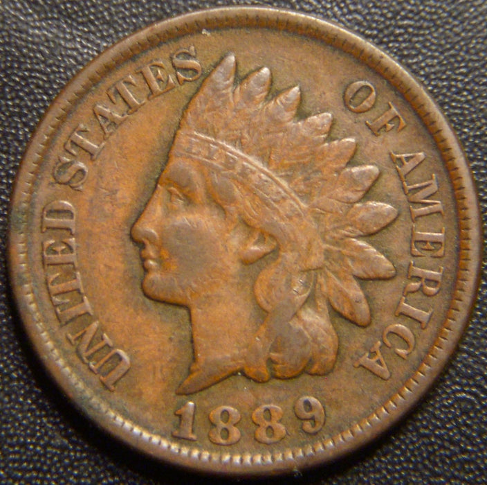 1889 Indian Head Cent - Fine