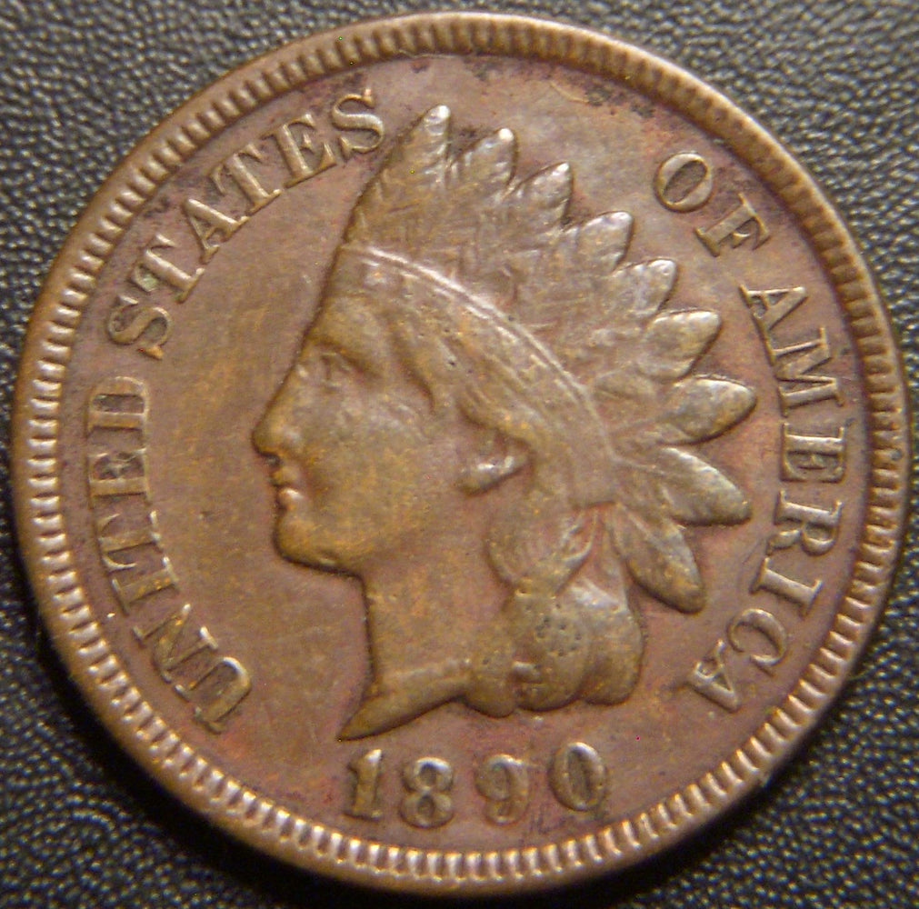 1890 Indian Head Cent - Fine