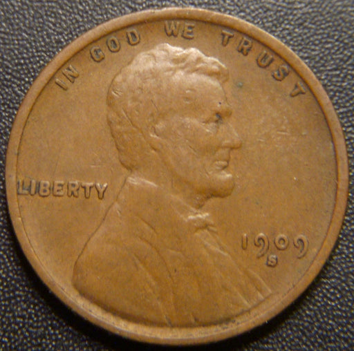 1909-S Lincoln Cent - Very Fine