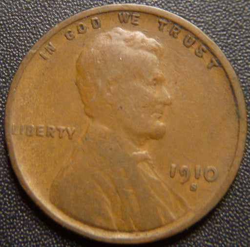 1910-S Lincoln Cent - Very Good