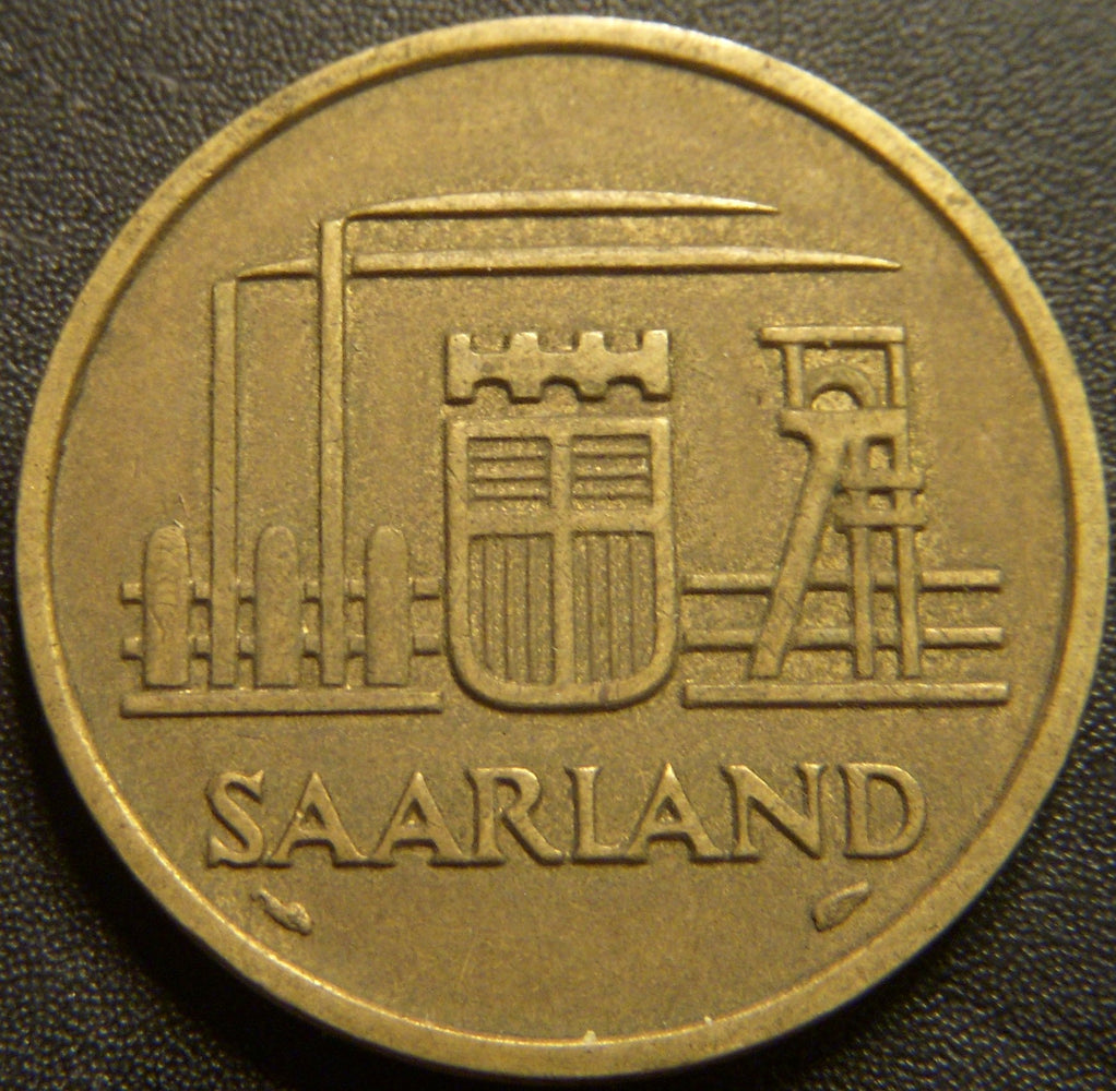 1954 50 Franken - Saarland