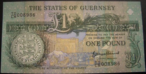 2013 One Pound Note - Guernsey