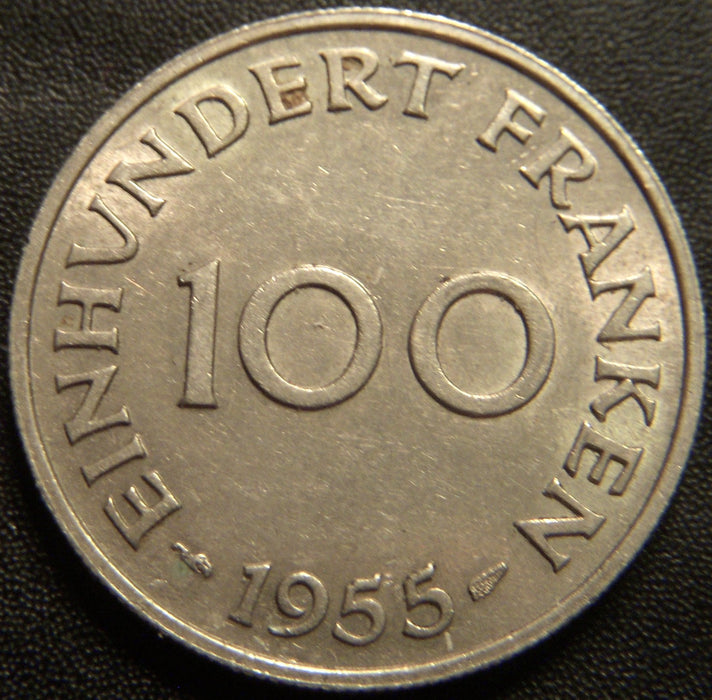 1955 100 Franken - Saarland