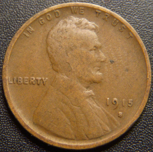 1915-S Lincoln Cent - Fine