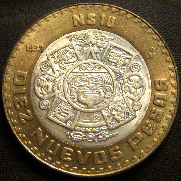 1993 10 Pesos - Mexico