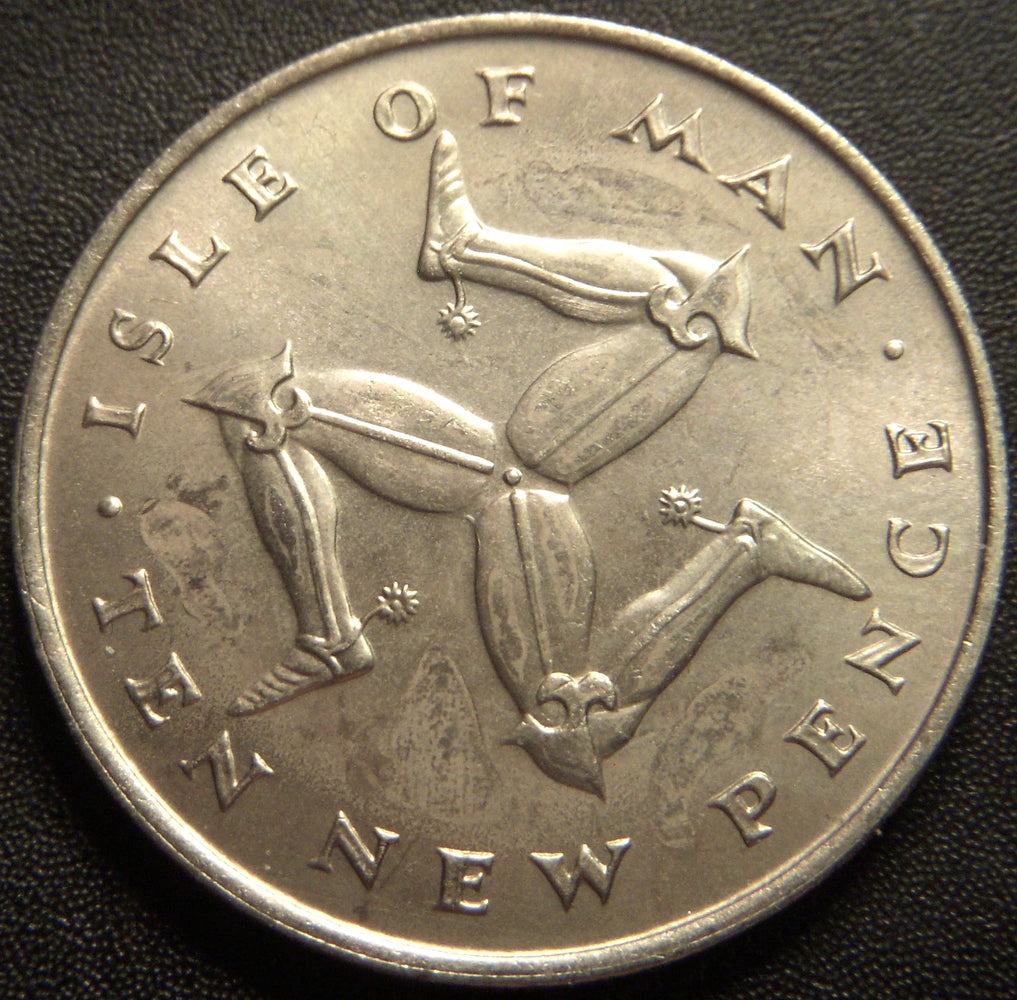 1971 10 Pence - Isle of Man
