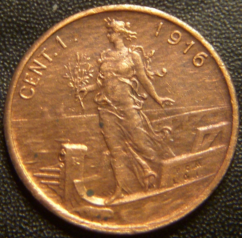 1916 1 Centesimo - Italy