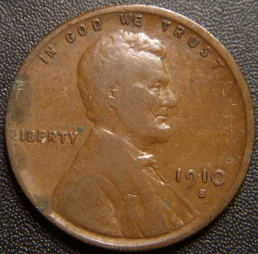 1910-S Lincoln Cent - Fine