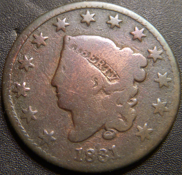 1831 Large Cent - Good