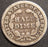 1849 Seated Half Dime - Good