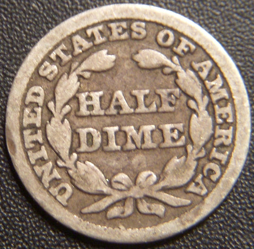 1849 Seated Half Dime - Good