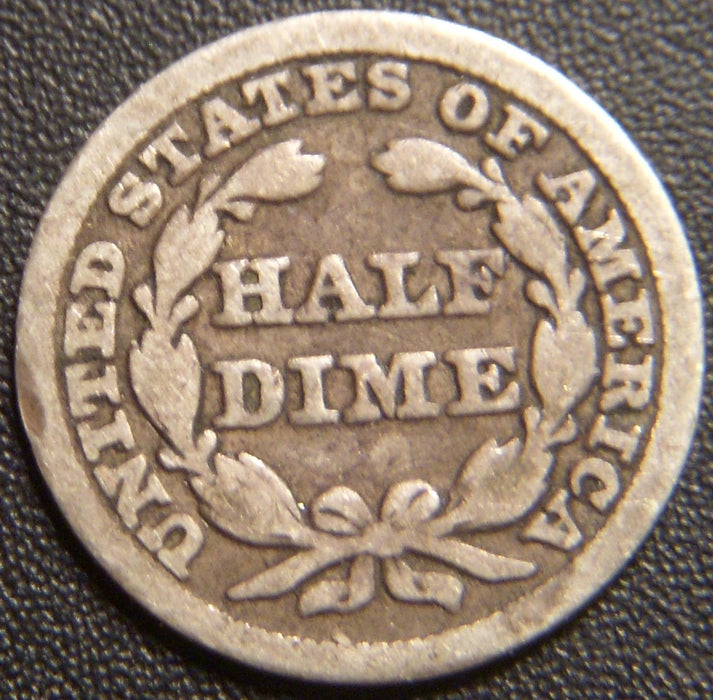 1849 Seated Half Dime - Good