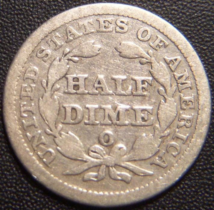 1858-O Seated Half Dime - Good