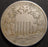 1867 Shield Nickel - No Rays Good