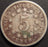 1868 Shield Nickel - Very Good